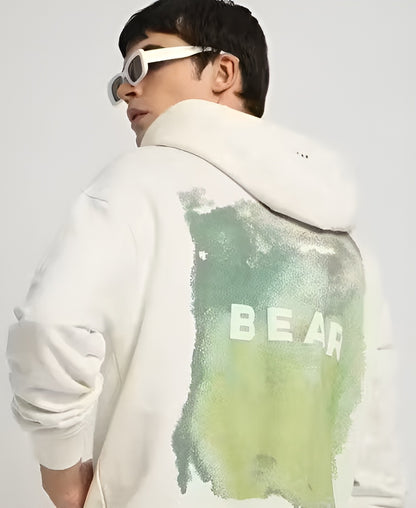 Oversized Fit Printed hoodie
