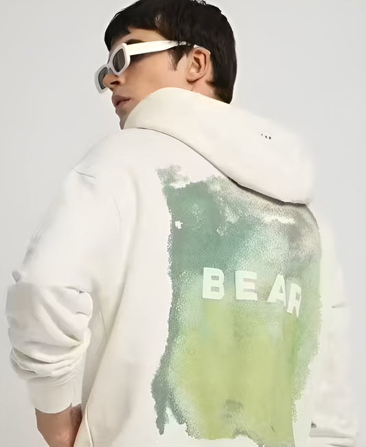 Oversized Fit Printed hoodie