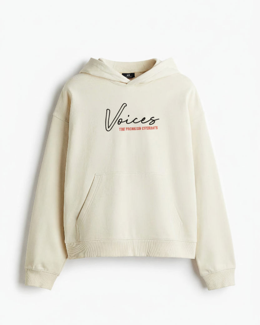 Oversized Fit Printed hoodie