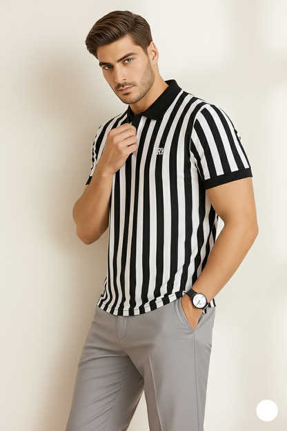 Striped Polo T-Shirt - Pack Of 2 - RR VOGUE