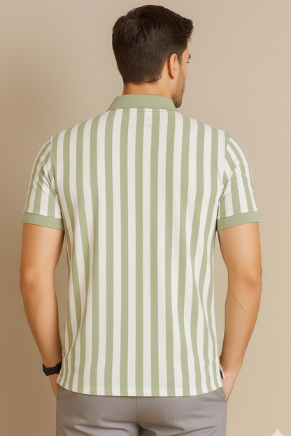 Striped Polo T-Shirt - Pack Of 2 - RR VOGUE