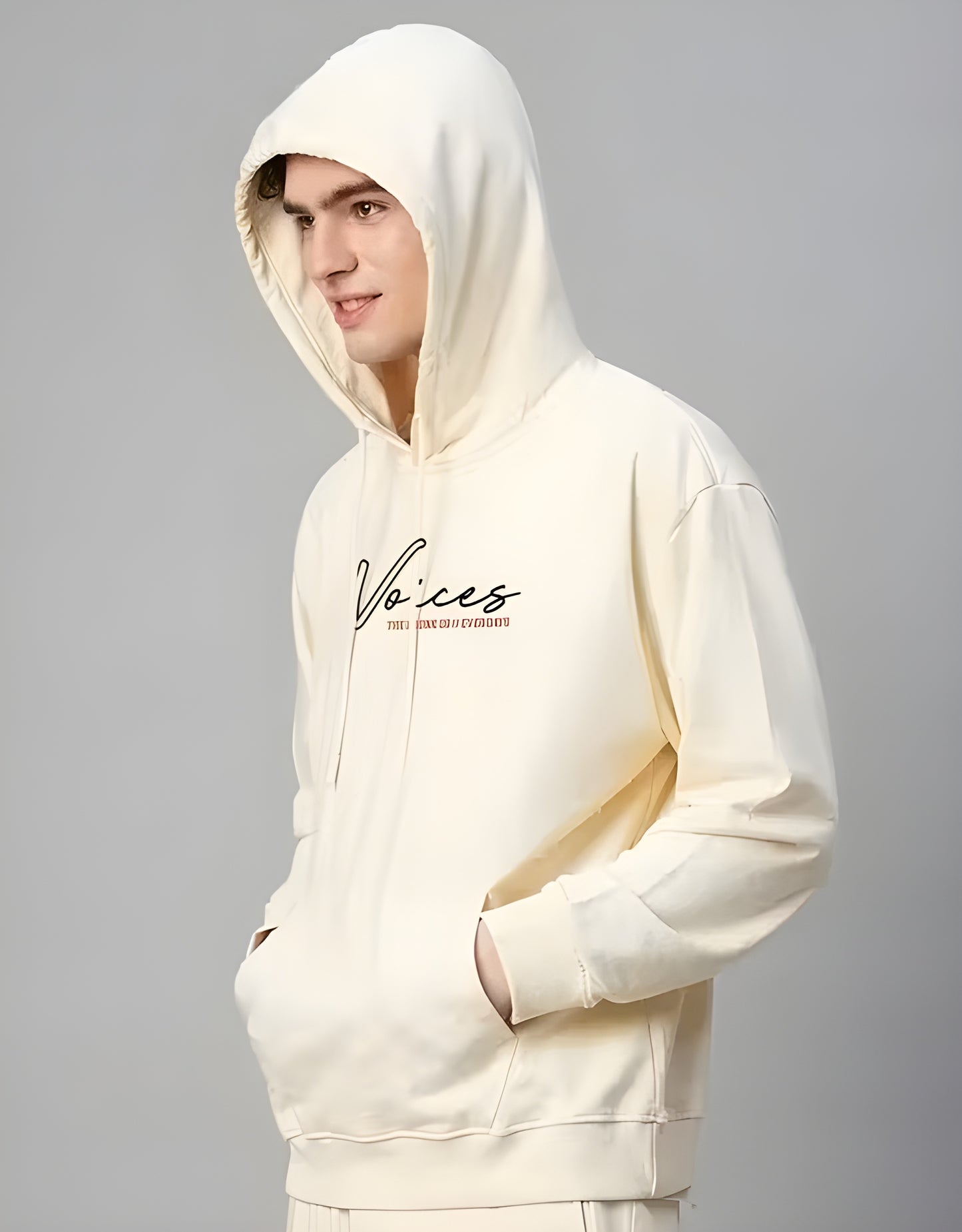 Oversized Fit Printed hoodie