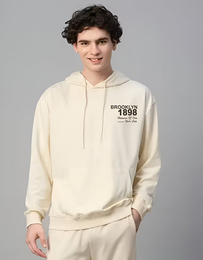 Oversized Fit Printed hoodie